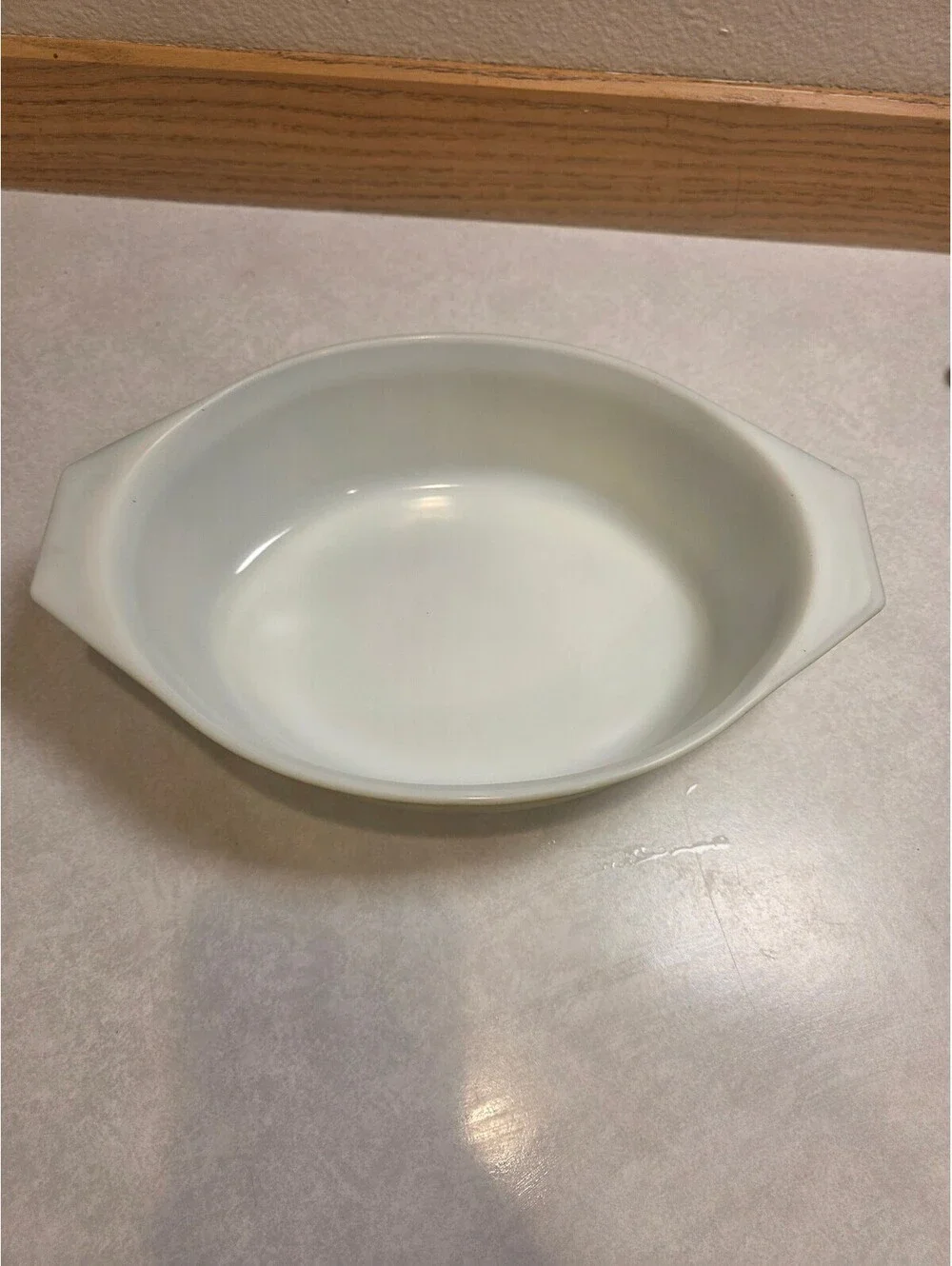 Vintage Pyrex 045 Verde Olive Green 2.5 Qt Oval Casserole Baking Dish USA No Lid